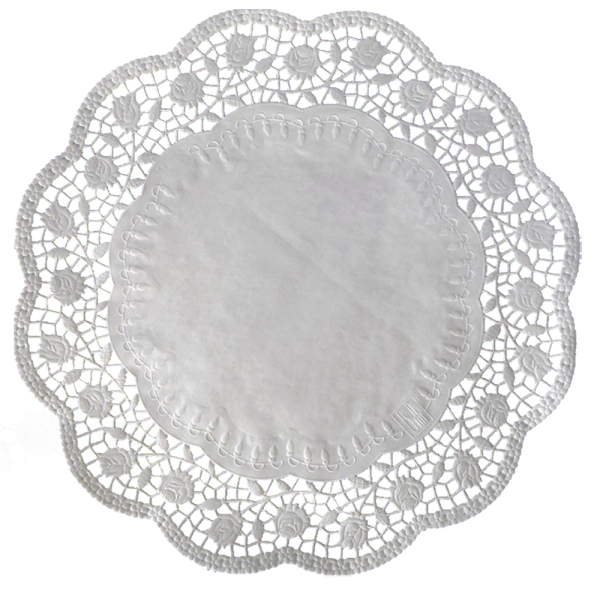 Tortenspitzen Tortenunterlagen | Ø 24 cm | weiß (2000 Stück)
